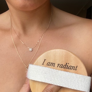 Personalized Body Dry Brush: Exfoliating Skin Firming Skincare