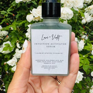 Intuition Activator Face Serum: Blue Lotus & Hyaluronic Acid