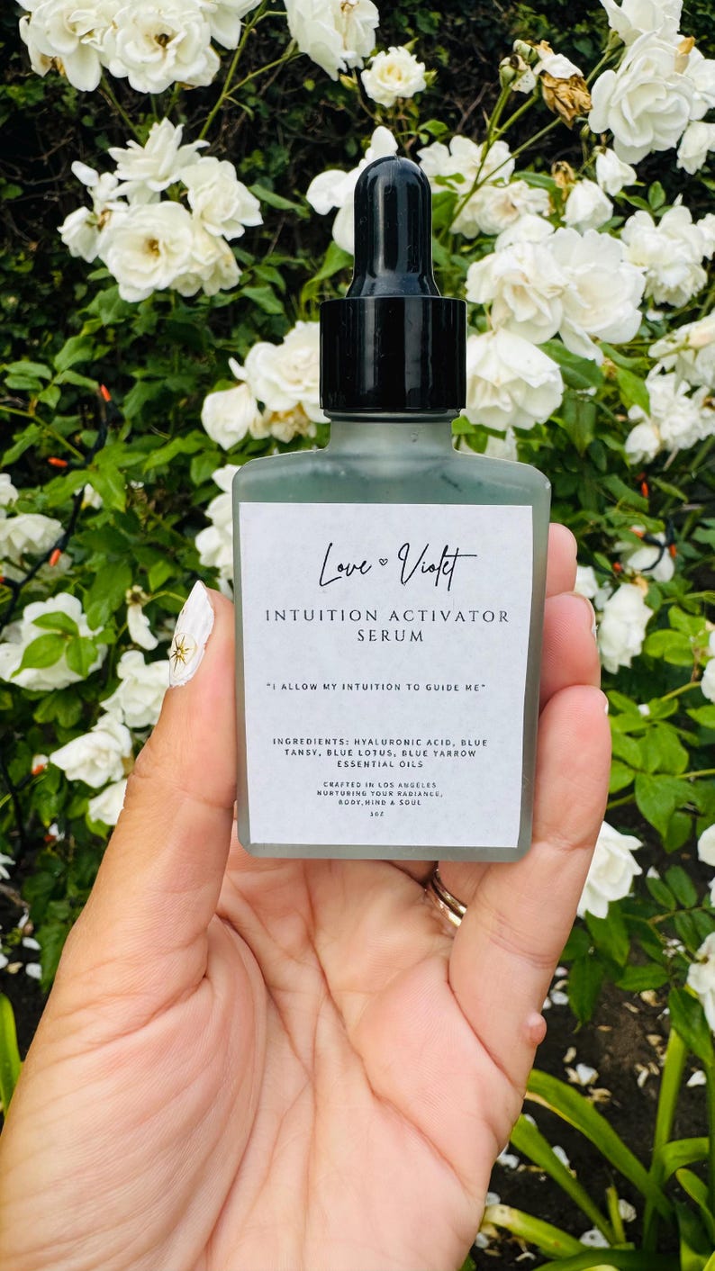 Intuition Activator Face Serum: Blue Lotus & Hyaluronic Acid image 1
