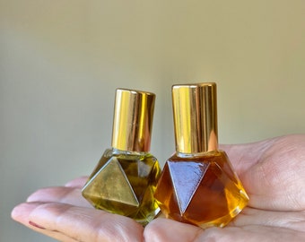 8ml Glass Beauty Oil Set: Day & Night, Anti-Aging, Radiance, Hydrating (5ml)