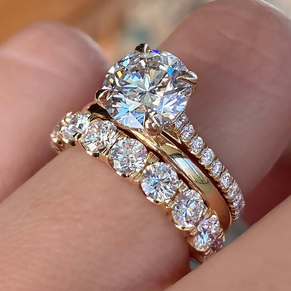 Wedding Ring Set Etsy