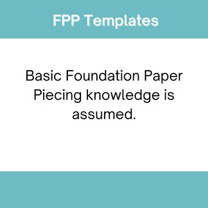 Flying Geese Circle Foundation Paper Piecing FPP Mini Quilt Block ...