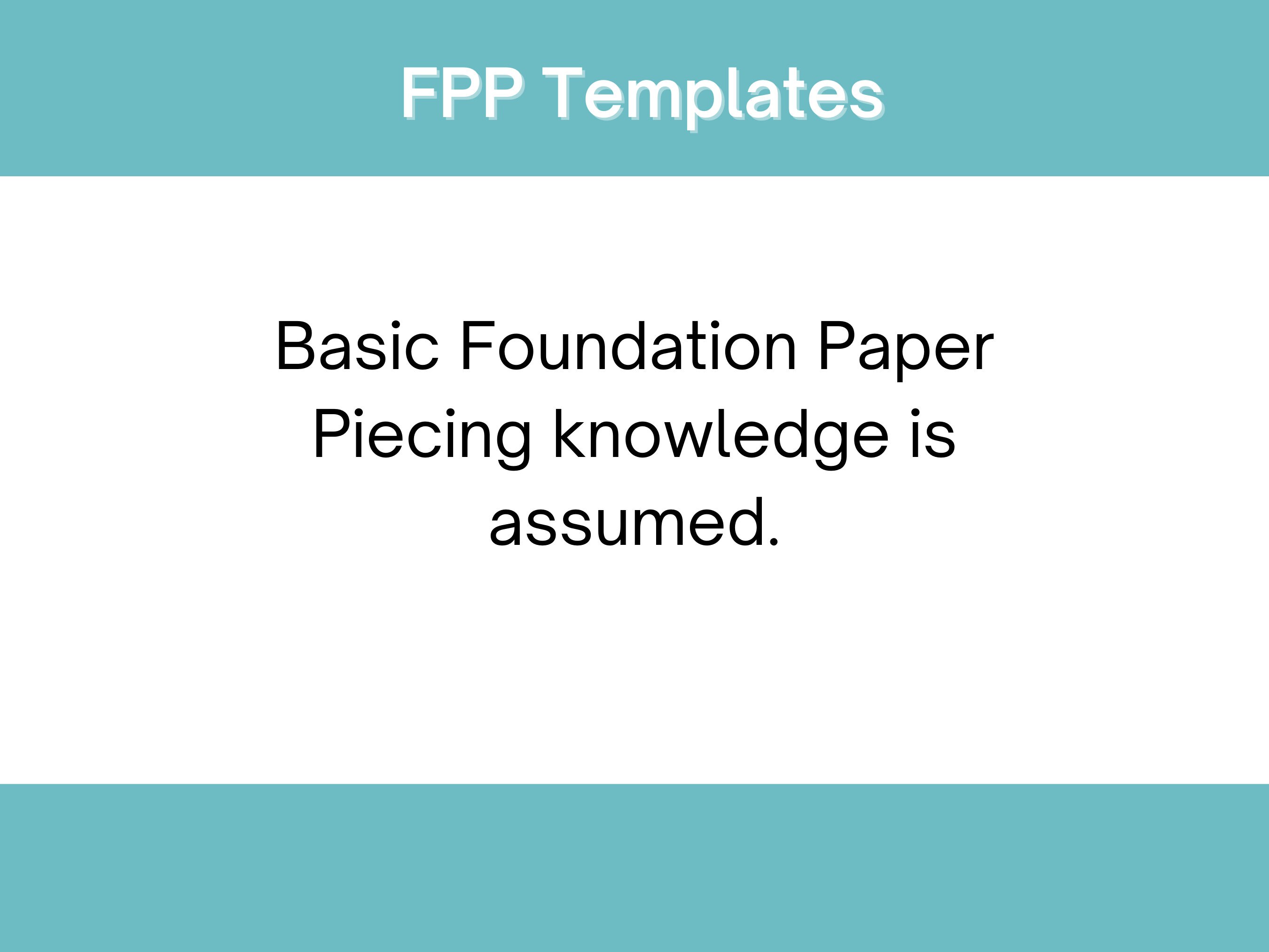 Flying Geese Circle Foundation Paper Piecing FPP Mini Quilt Block ...