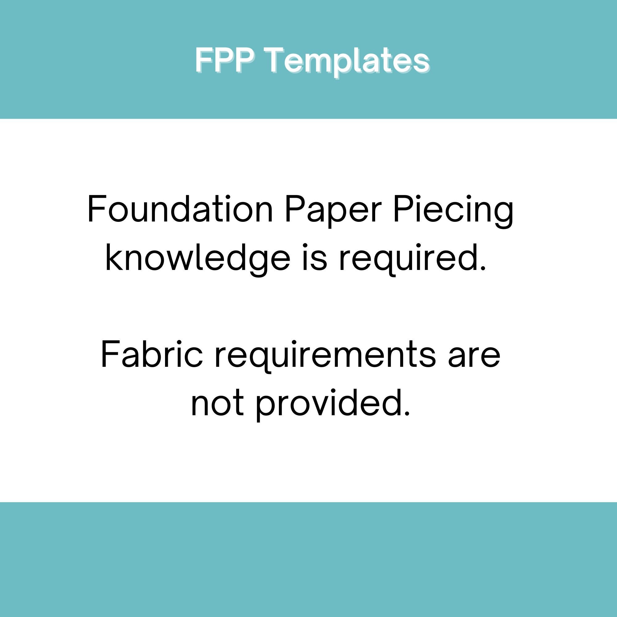 Bee PDF FPP Templates — Thimblesandneedles