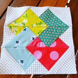 Card Trick FPP Foundation Paper Piecing quiltblokpatroon Digitale download