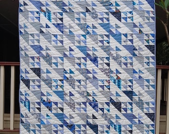 As Day Follows Night Scrap Quilt Pattern PDF Digital Download