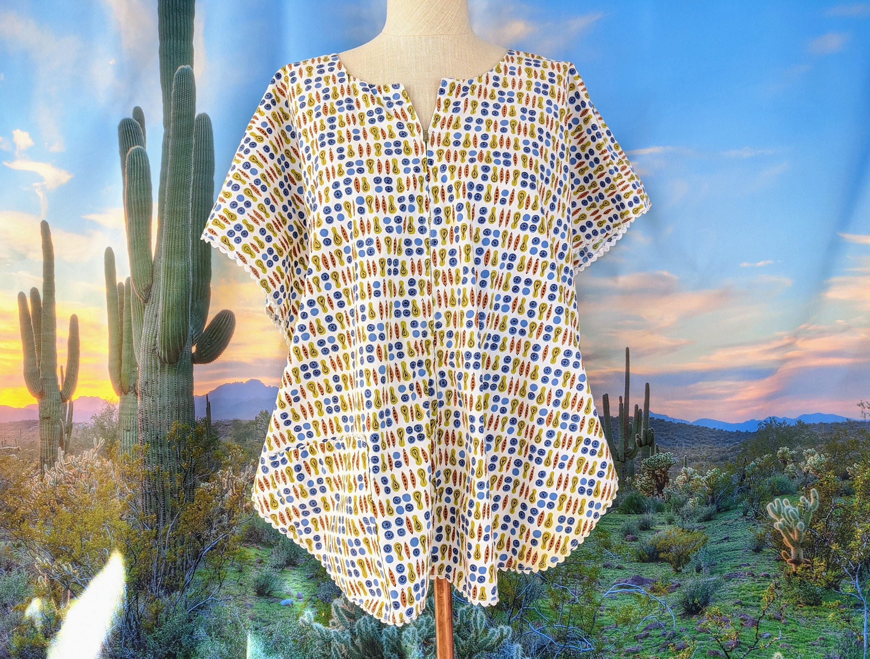 Cotton Smock Top - Etsy