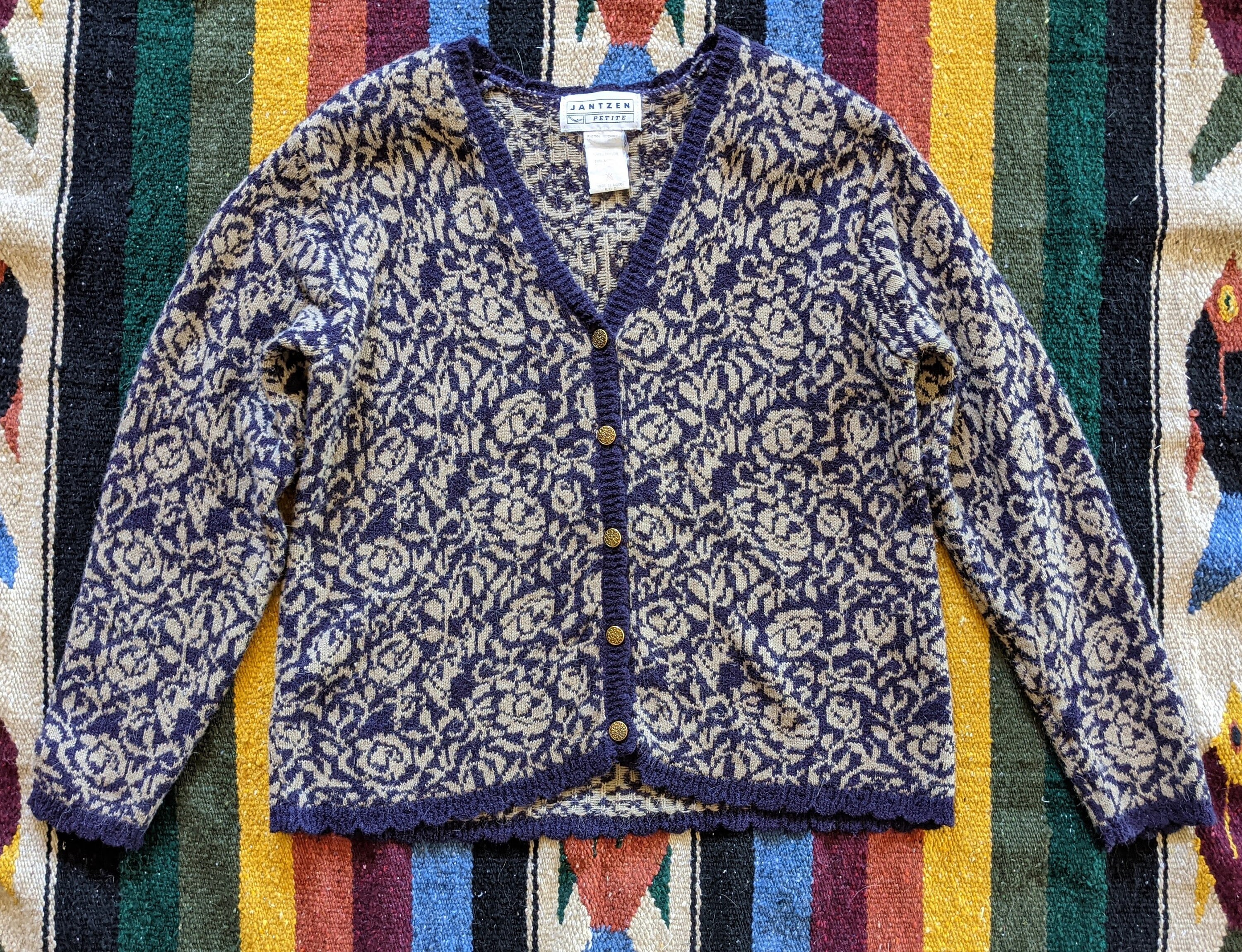 Faux Mohair Cardigan - Etsy