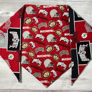 Ohio State Buckeyes - Tie Pet Bandana
