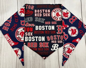 Boston Red Sox Tie Pet Bandana