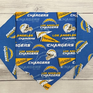LA Chargers Tie Pet Bandana