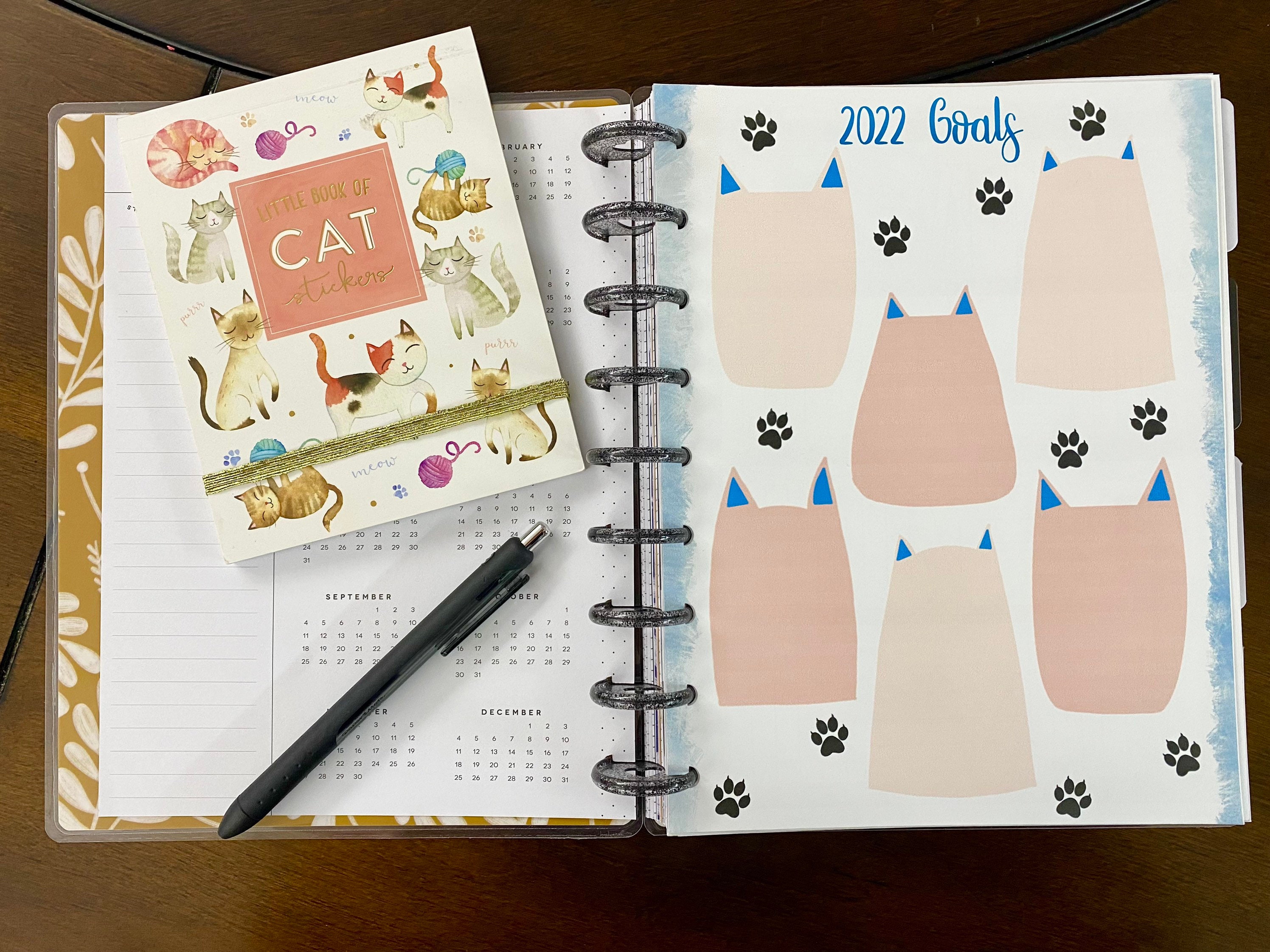 Happy Planner Printables, Classic HP, PDF Digital Reading Journal 2022 ...