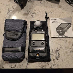 Minolta Flash Meter V Digital Exposure Light Meter w/ Case from Japan