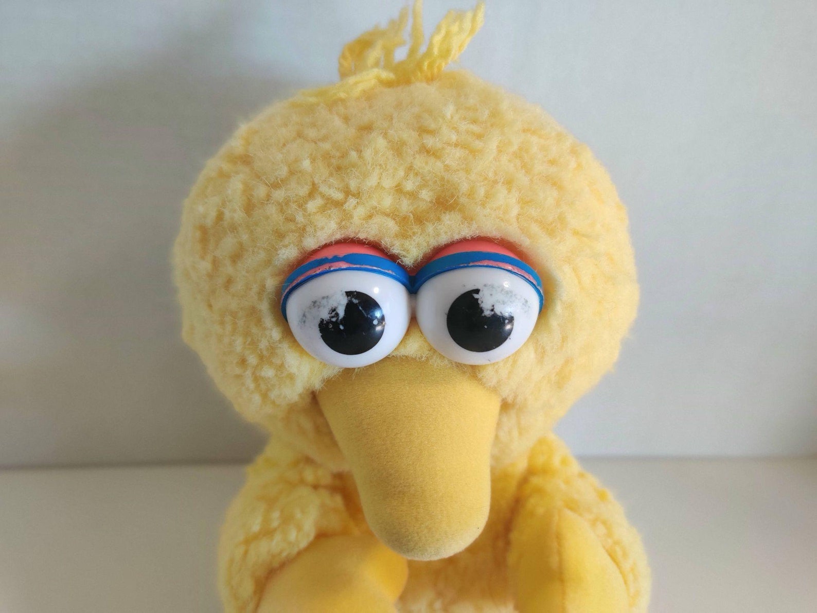 Sesame Street Big Bird Vintage 1992 Plush Toy Etsy
