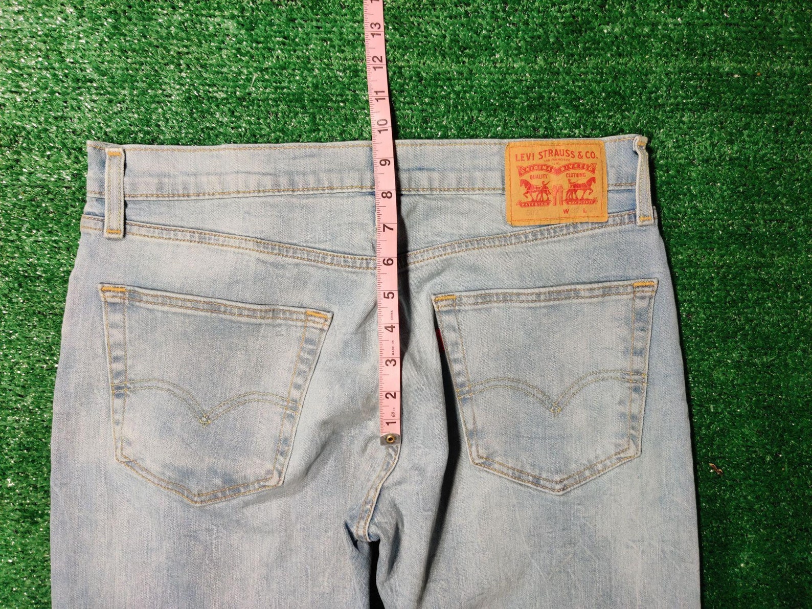 levi's 502 measurements