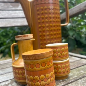 Hornsea Tableware Saffron Pattern Mid Century Homeware John Clappison Design