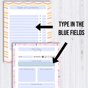 Printable Bullet Journal for Kids | Printable Journal for Girls ...