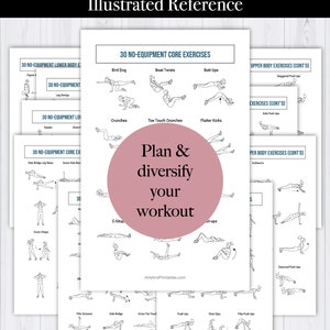 Bodyweight Exercise Printable