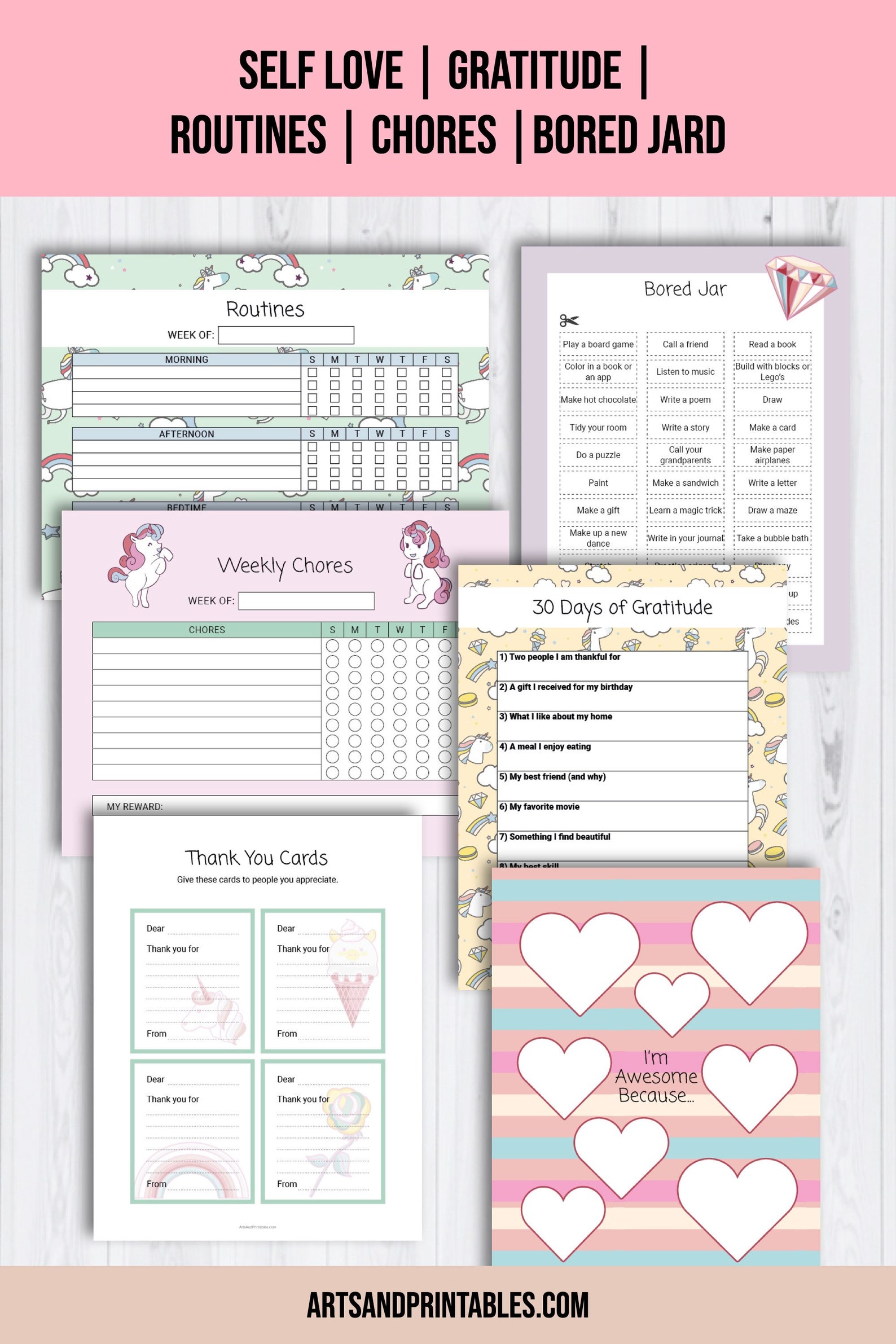 Printable Bullet Journal for Kids | Printable Journal for Girls ...