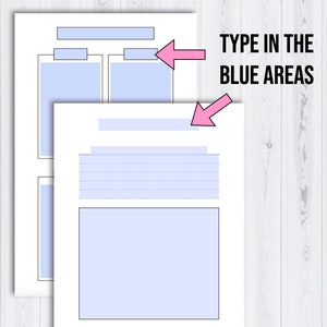 Printable Bujo Templates | Printable Bullet Journal Lists | Printable ...