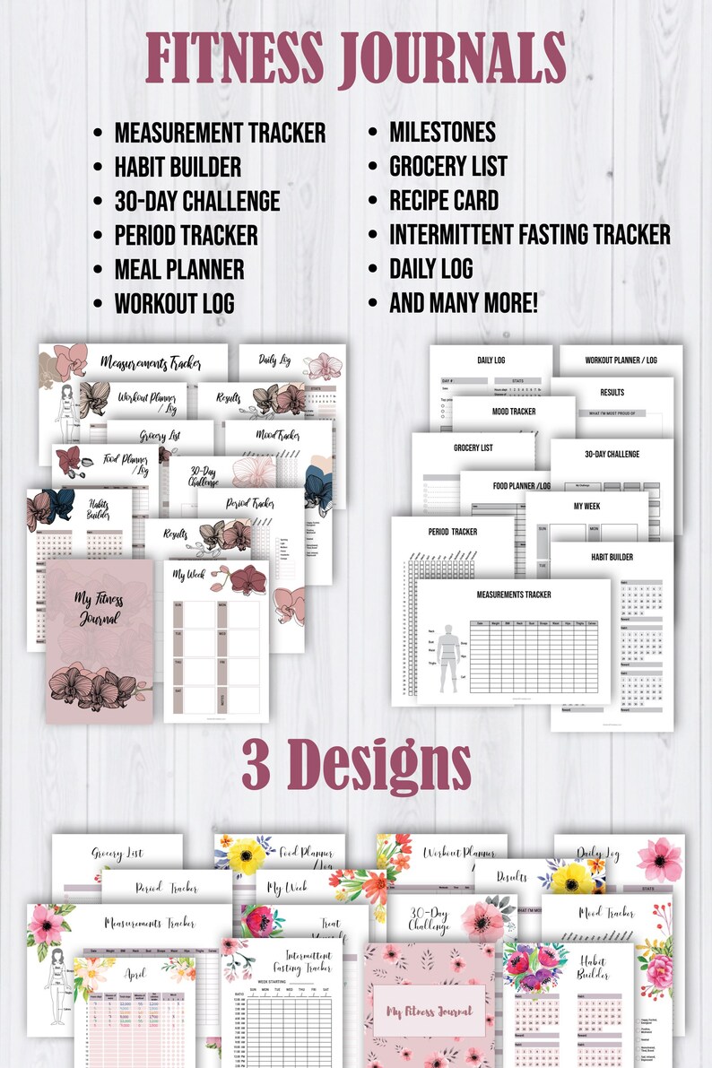 EVERY Printable Planners in the Shop: Printable Premade Bullet - Etsy