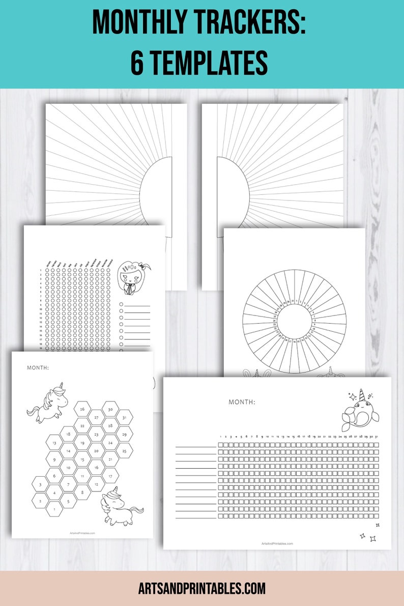 Printable Premade Planner Templates Printable Digital Bullet - Etsy