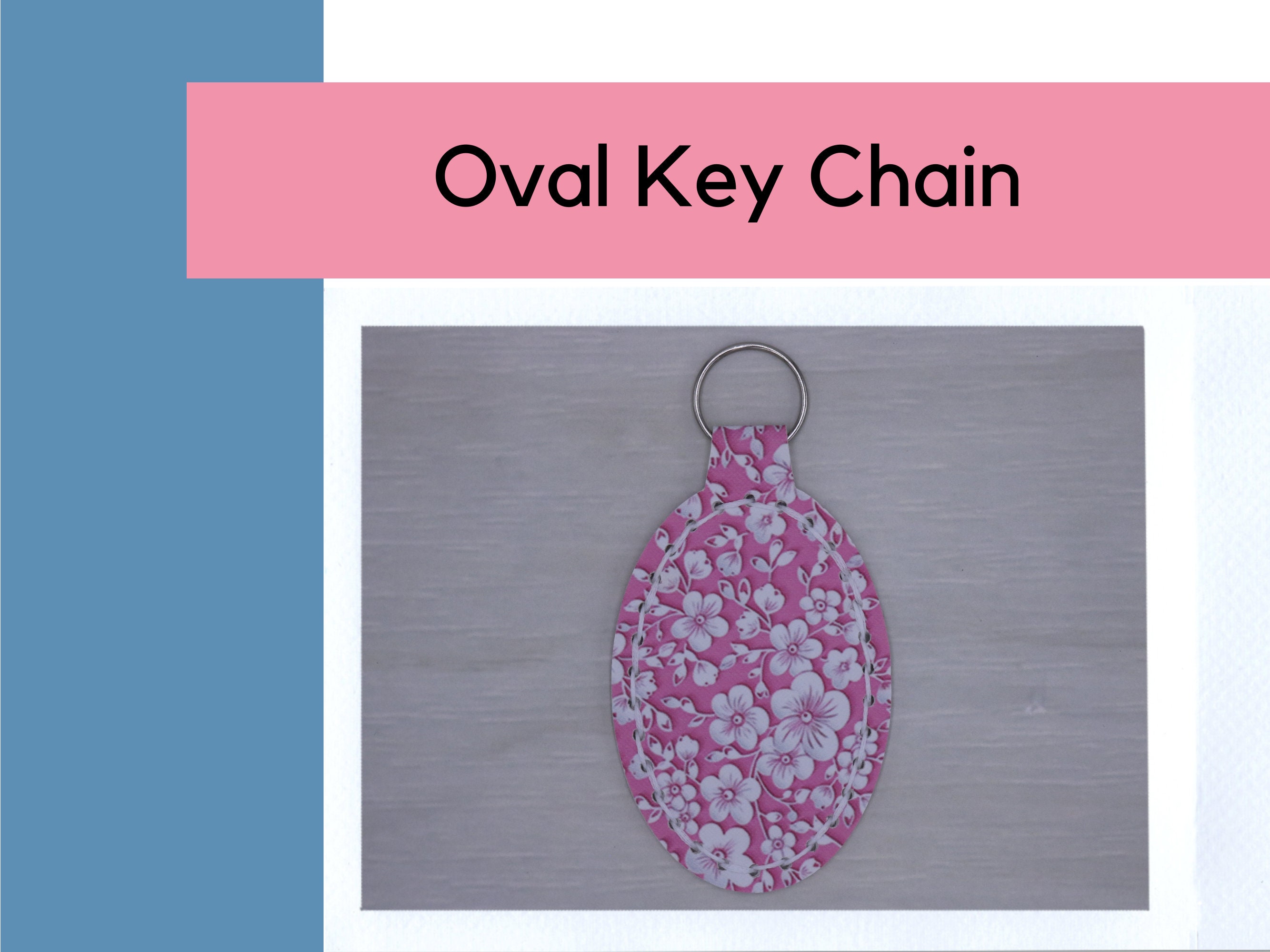Basic Shapes Key Chain Bundle SVG. Hand Sew Keyrings SVG. Fob SVG ...