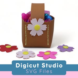 Panier de printemps SVG. Panier de Pâques SVG. Fleurs interchangeables. Panier Mix & Match. Panier de chasse aux œufs de Pâques svg. Panier cadeau.  Couture à la main.  SH23