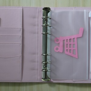 Budget Binder Stickers Cutting File SVG. A6 Budget Envelope