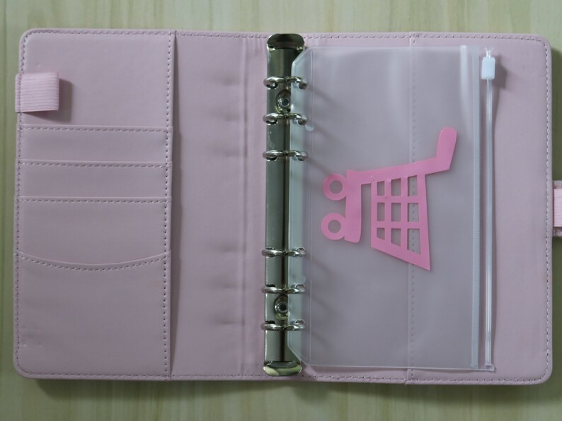 Budget Binder Stickers Cutting File SVG. A6 Budget Envelope