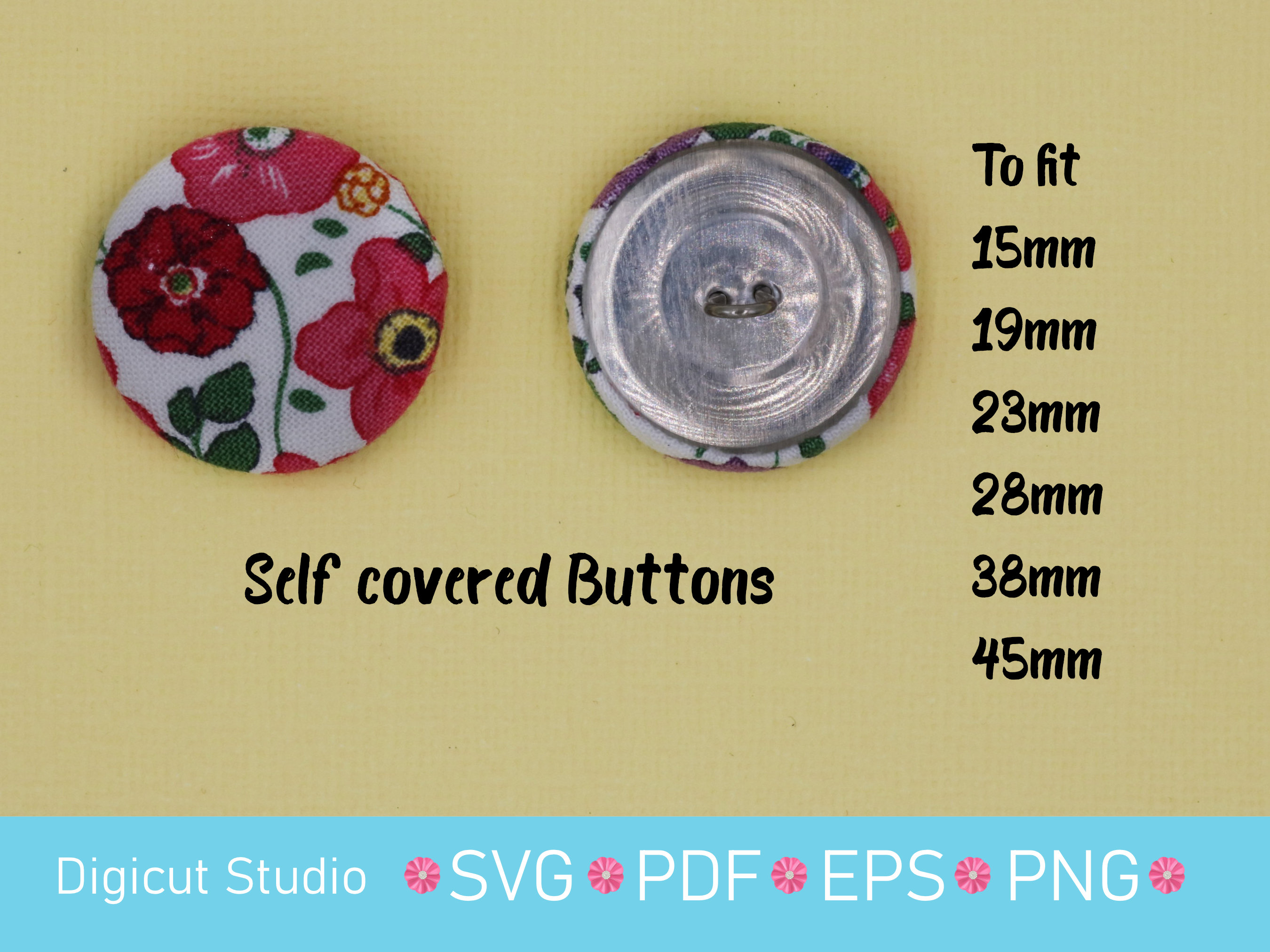 Mama Button Pins 37mm