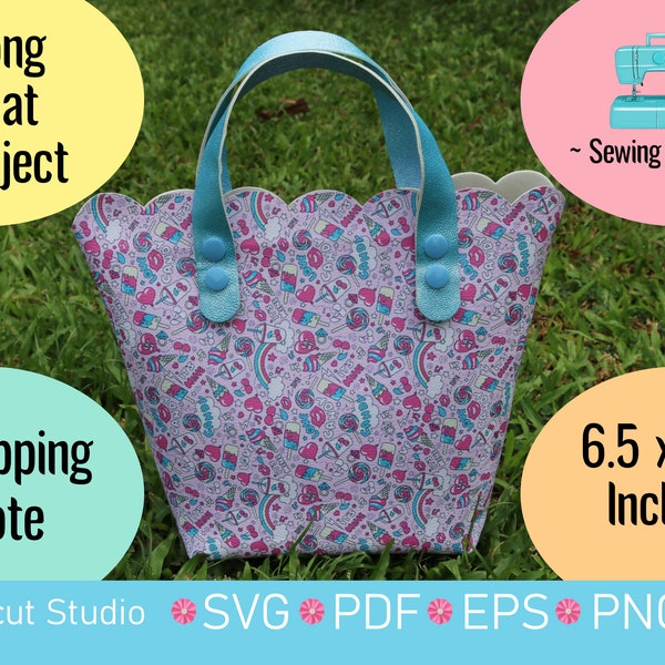 Long Mat project. Shopping Tote SVG. Ladies tote Svg. Tween bag svg. Lunch bag svg. Sewing project Template. Carry all Svg. Accessories. LM1