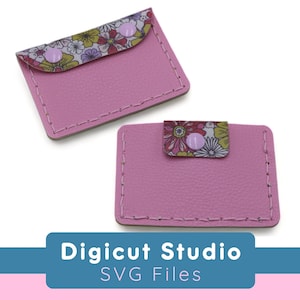Monedero y tarjetero a juego. Estuche cosido a mano. Portatarjetas de autobús. Monedero con ranura para tarjetas. Piel sintética. Accesorios para mujer. HS16