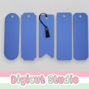 3d Printer Bookmark Blanks STL file. Craft blanks STL. DIY book mark. Book mark stl. Vinyl blanks. Personalised book marks.  3d print. D12.