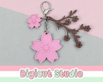 七峰桜ブローチ 3D コスプレ STL - Etsy 日本