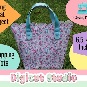 Lange Matte Projekt. Einkaufstasche SVG. Damen Tragetasche svg. Tween Tasche svg. Lunchbag svg. Nähprojekt Vorlage. Trage alle Svg. Zubehör. LM1