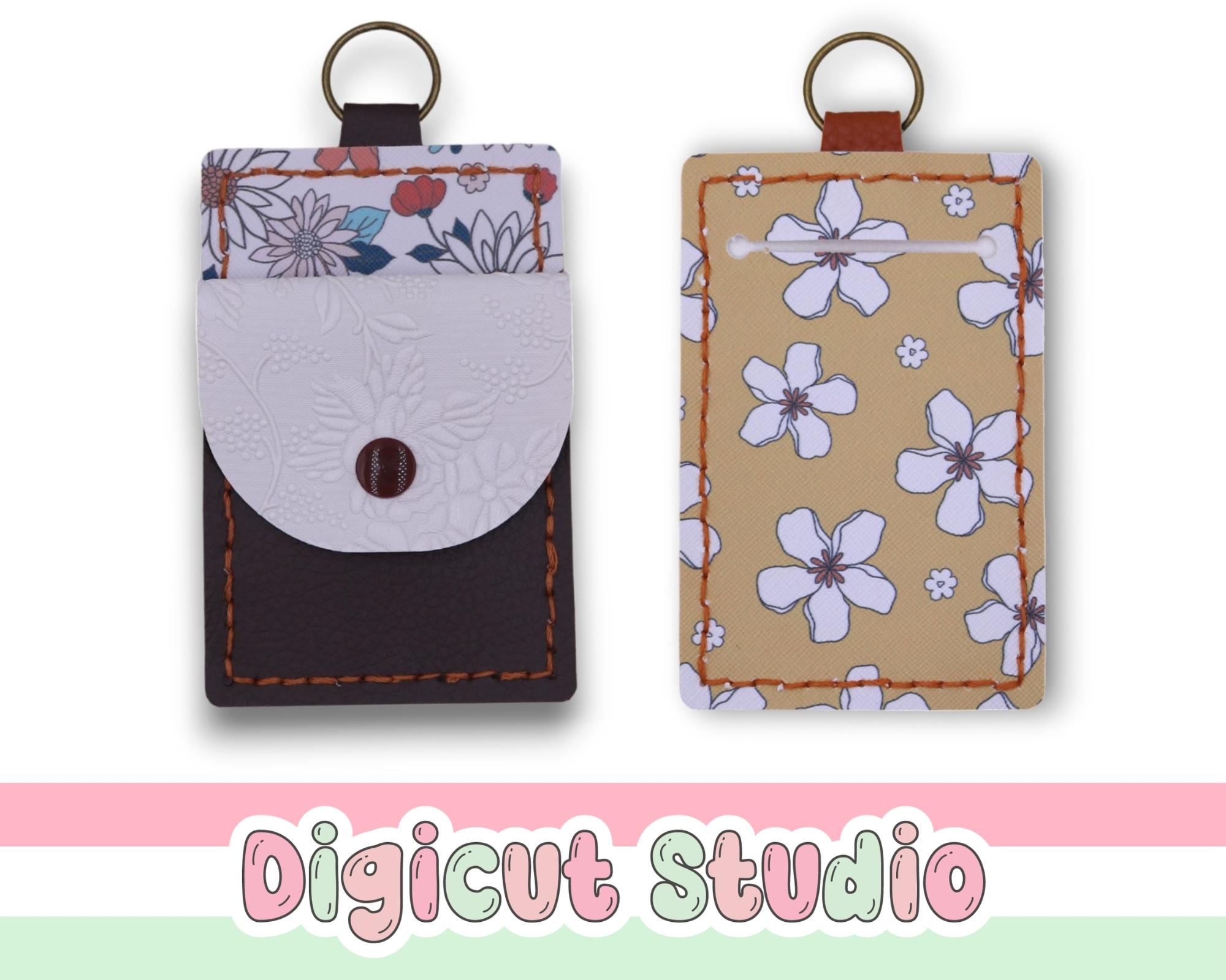 card sleeve keychain Photo Card Holder Keychain