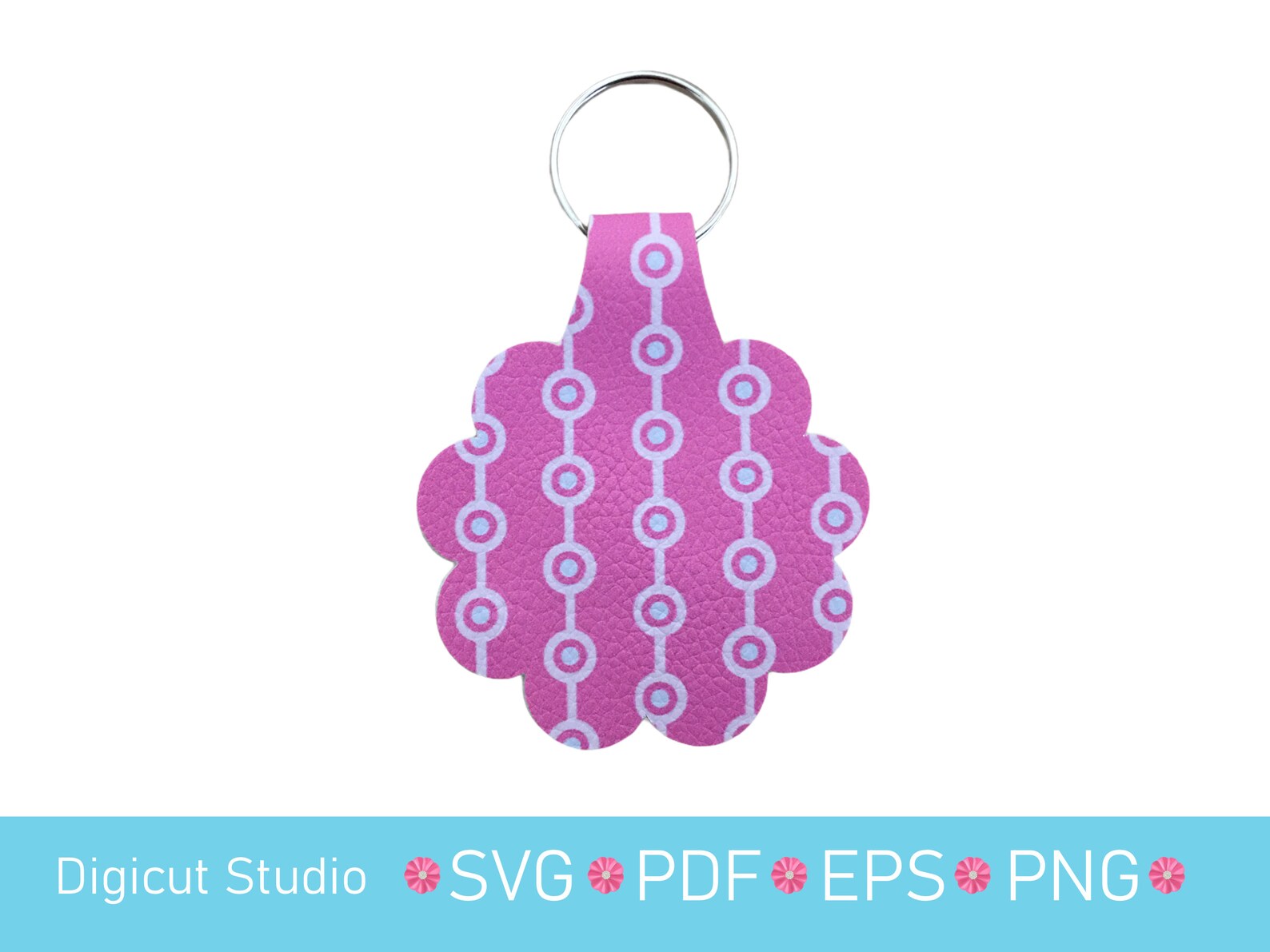 Key Chain Bundle SVG. Basic Shapes Keyring SVG. Fob SVG. Heart Etsy