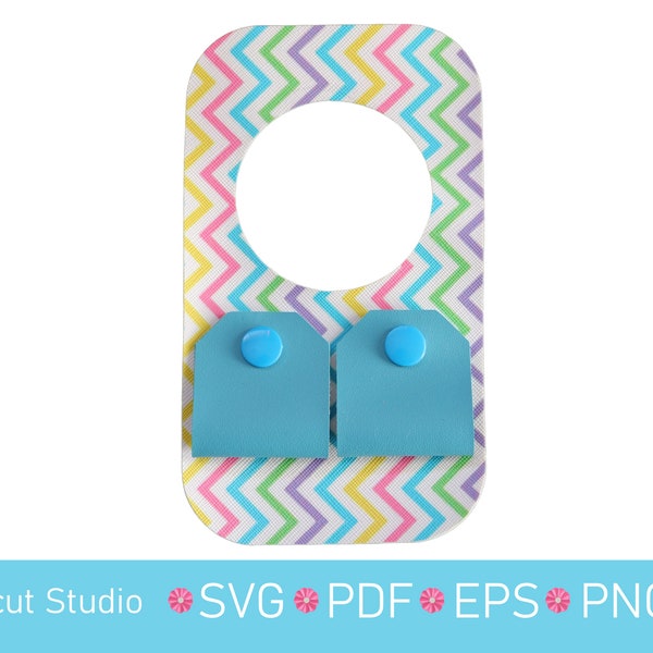 Door hanger Cable holder Svg cutting file.  Ear phone organiser svg. Cable keeper svg. Head phone keeper svg. Office organiser svg. CR13.