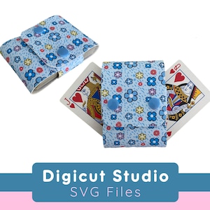 Okładka karty do gry svg. Przechowalnia talii kart svg. Etui na karty svg. Przechowalnia kart svg. Karty pokerowe svg. Talia kart uporządkowana. Plik do cięcia SVG AC106.