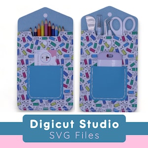 Bolsa para ferramentas de máquina de corte svg. Bolsa para costura à mão. Bolsa para lápis svg. Estojo para lápis. Bolsa para artigos de higiene svg. Bolsa para artigos de papelaria svg. Couro sintético HS6.