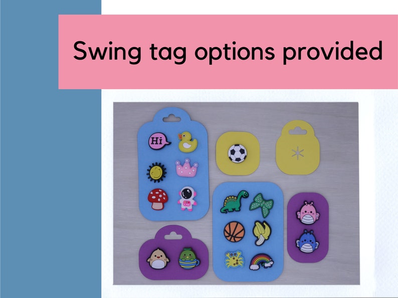 Skoberlock-displaykort svg. Swing tag-kort svg. Skoberlock-organisatör svg. Skoberlock-present. Skoberlock-hållare. Berlock-förvaring svg. DC2 bild 7