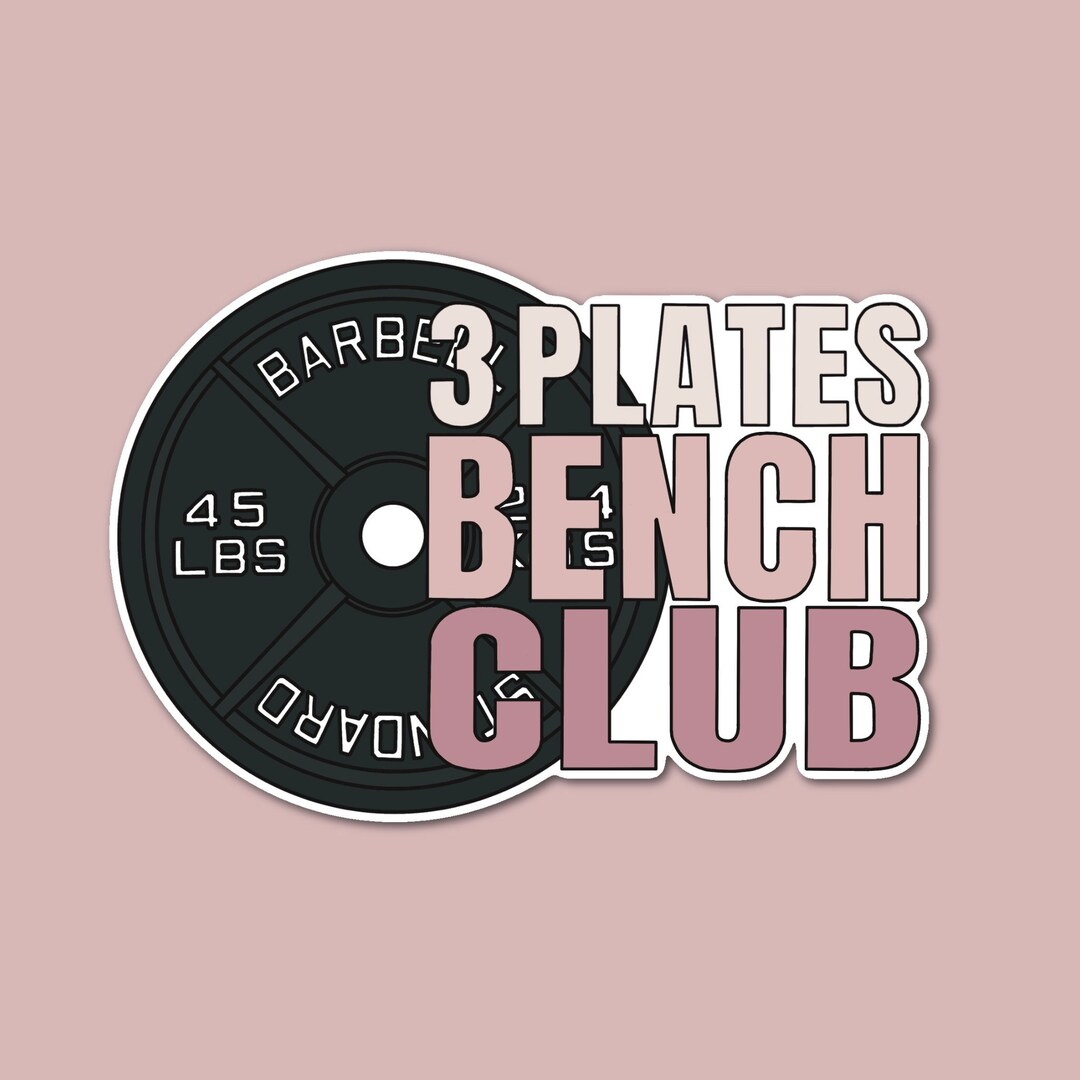 Bench Club Powerlifting Sticker, Weightlifting Sticker, Girls Who ...
