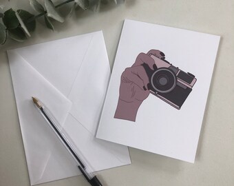 Camera Greeting Card - Etsy