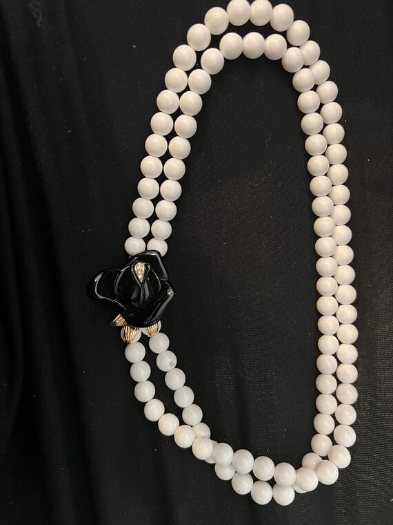 KJL for Avon Doublesteanded Necklace - image 2