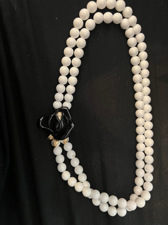 KJL for Avon Doublesteanded Necklace - image 1