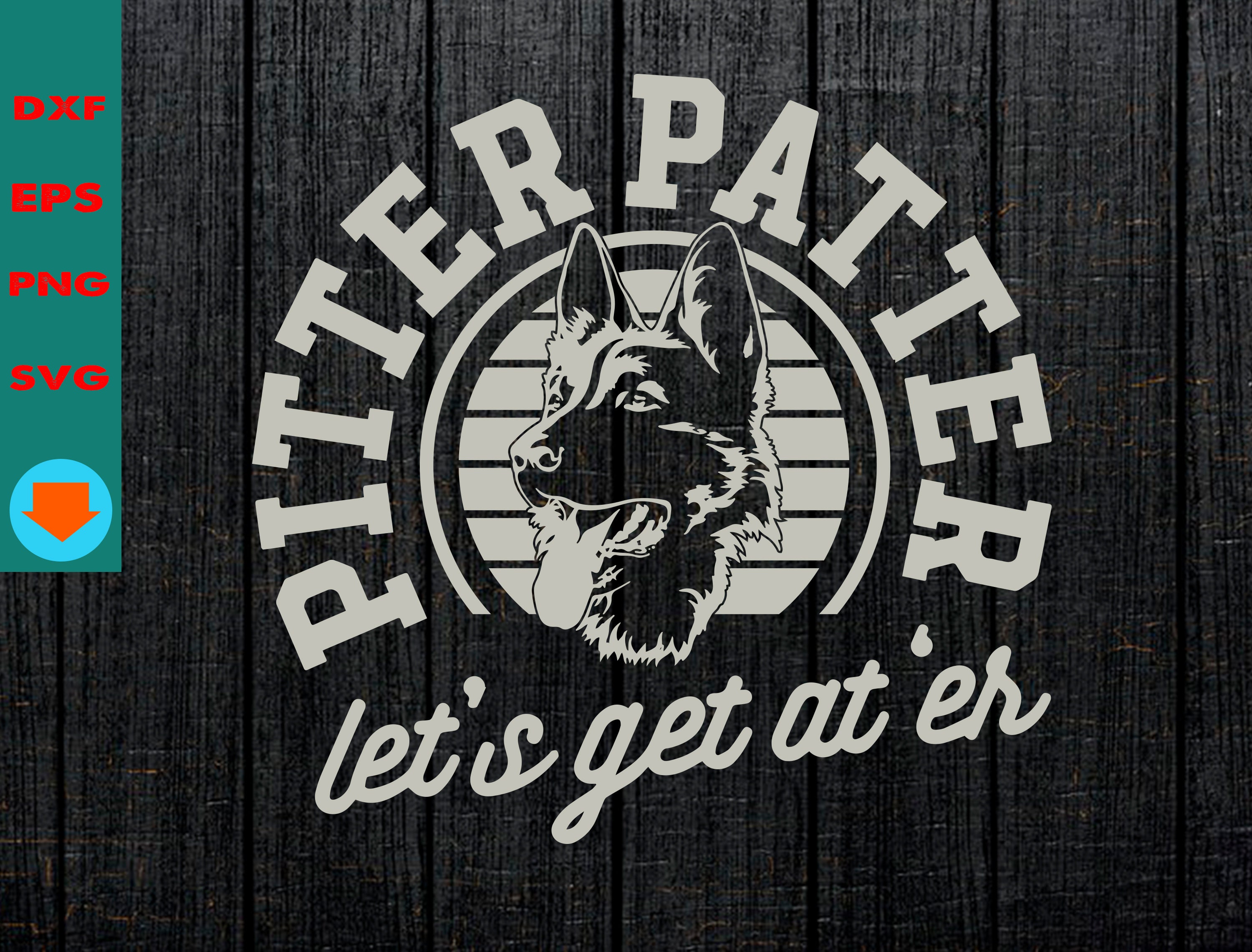 Pitter Patter SVG Letterkenny Shepard Download istantaneo Etsy