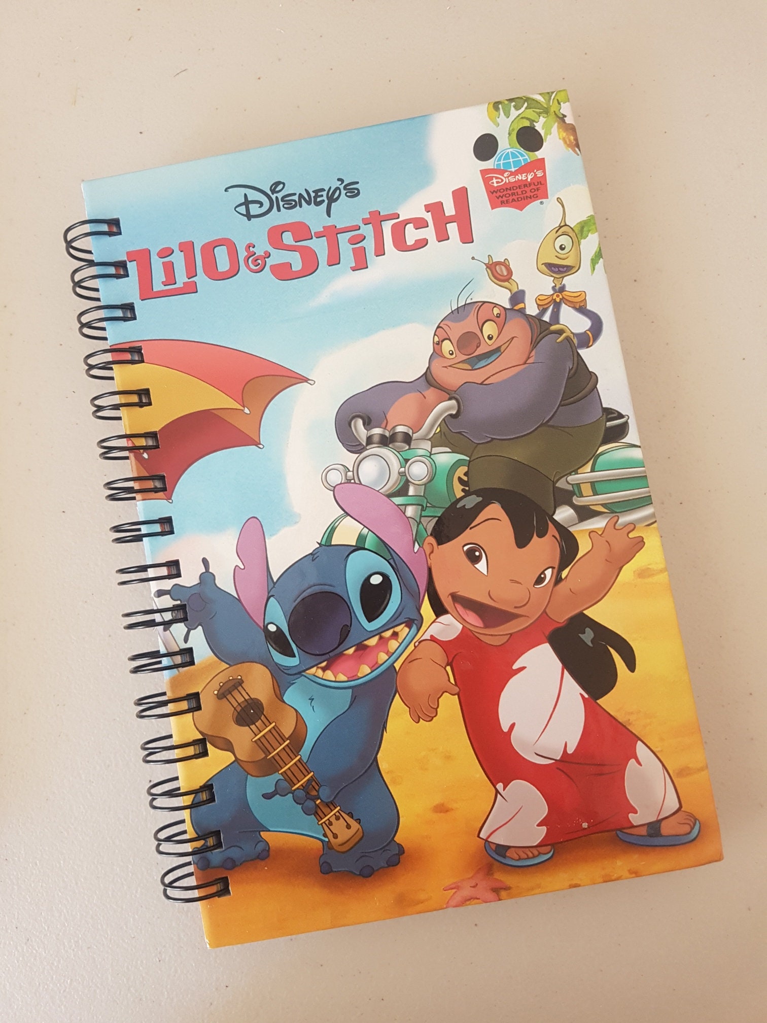Lilo & Stitch Disney Notebook/Journal Blank Paper Etsy