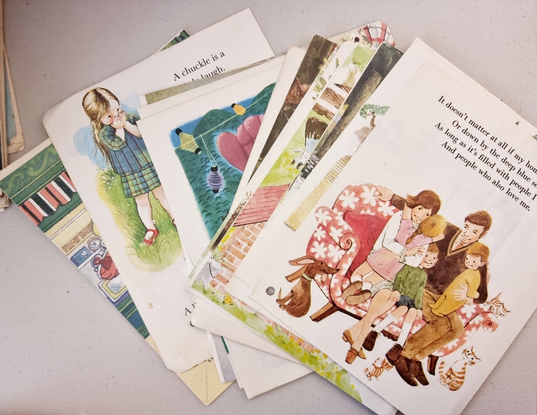 Little Golden Book Paper Packs Packs of 30 for Collaging, Junk Journals