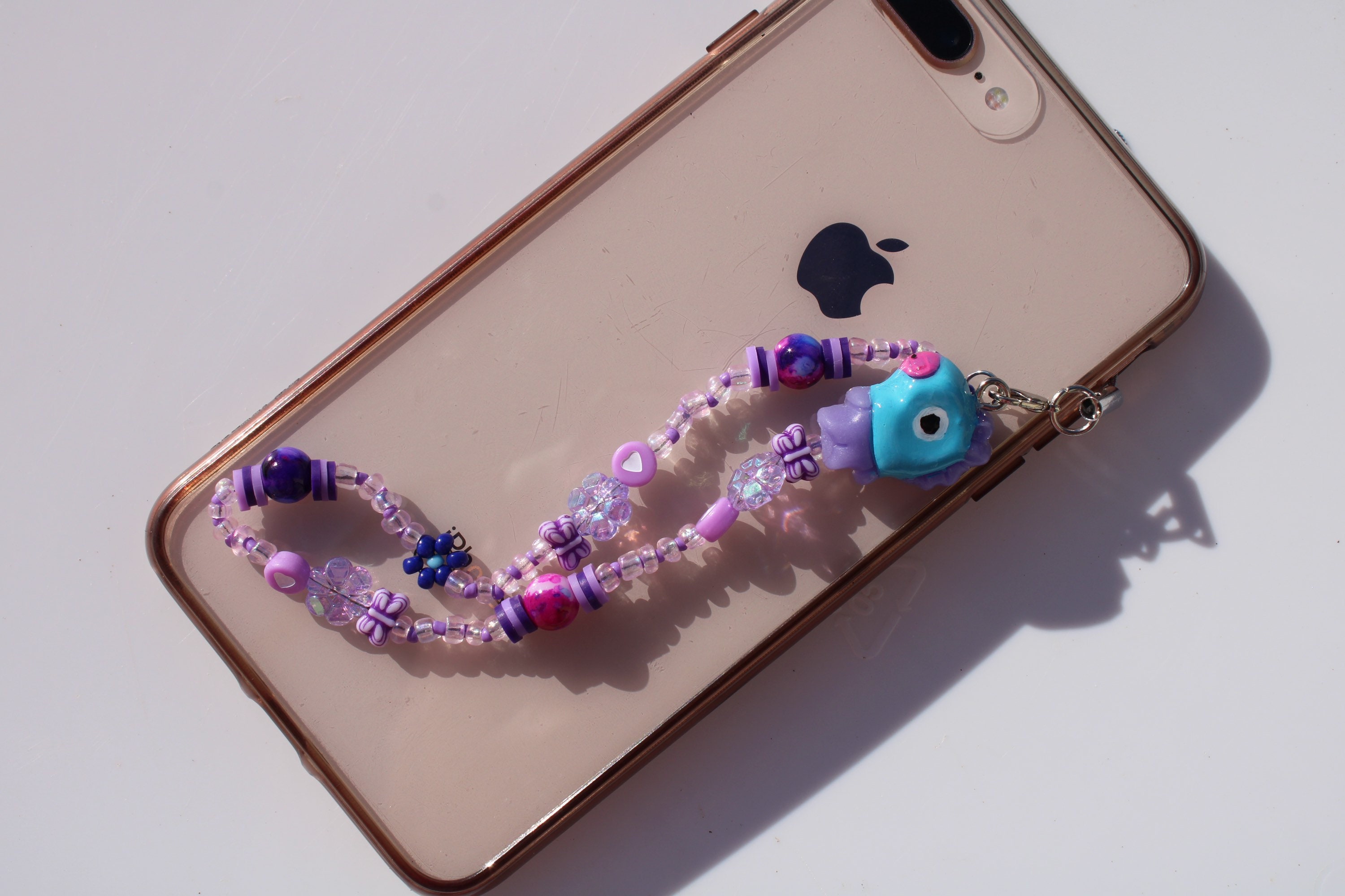 BT21 Inspired Phone Charms// Beaded Phone Accessories - Etsy